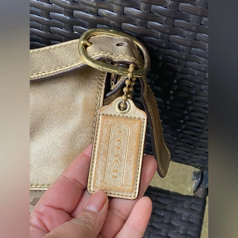 Coach Bleeker Handbag and Matching Wallet
